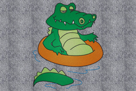 Alligator in Pool Design Review for Craft Fairs