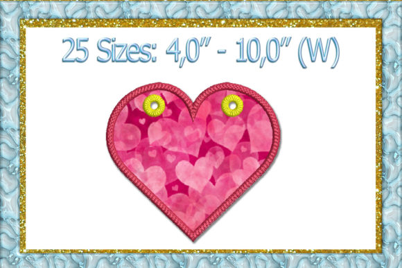 Heart Banner Applique Embroidery Review