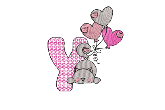 Letter Y Cat Sketch: A Designer's Review for Brand Merchandise