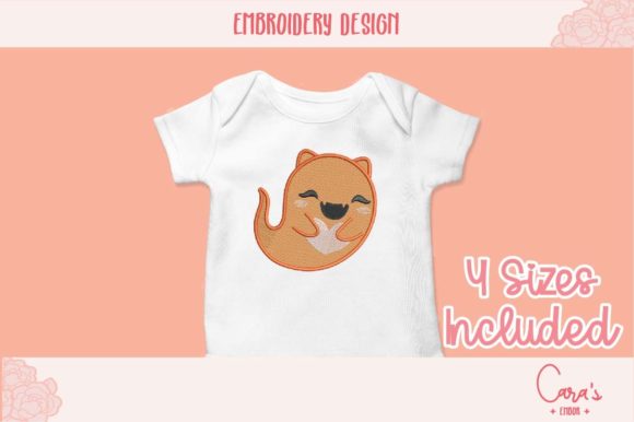 Lovely Ghost Embroidery Design for Small Business Merch