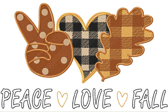 Peace Love Fall Plaid Heart Plaid Leaf: A Designer’s Seasonal Review