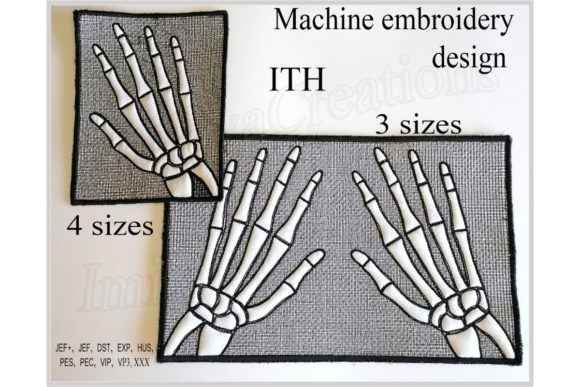 Skeleton Hand Coaster Embroidery: A Maker’s Review