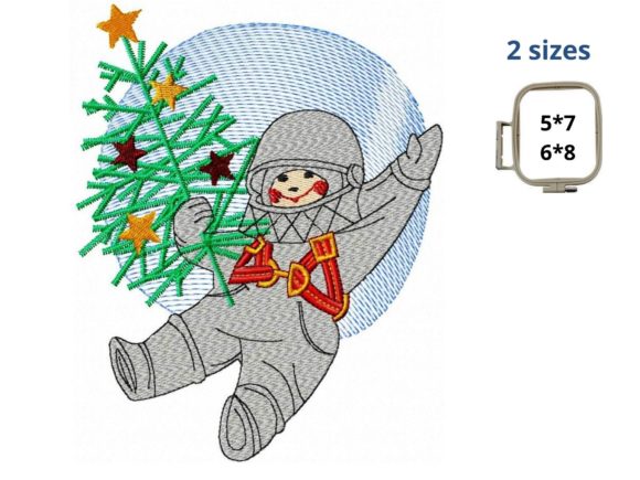 Space Christmas Embroidery Design: A Craft Fair Review