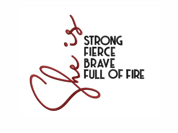 Strong Woman: A Practical Embroidery Design Review