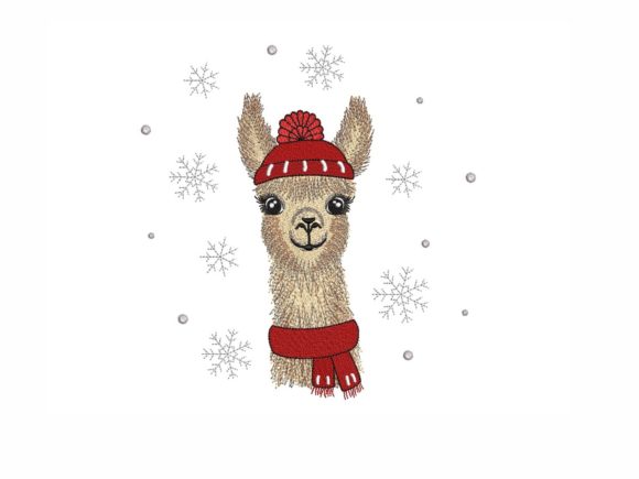 Why Christmas Llama Embroidery Design is a Gift Maker's Secret Weapon